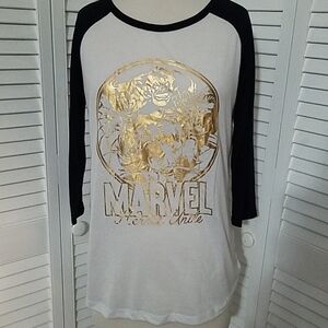 Marvel Heros Unite quarter sleeve size L